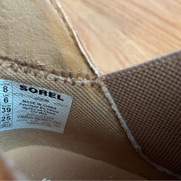 SOREL Out and About Wedge Slip-On Sneakers - Picture 4 of 4